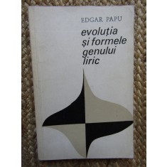 Edgar Papu - Evolutia si formele genului liric