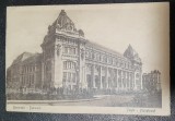 Carte postala, necirculata, Bucuresti Sediul Postei, inceput de secol XX