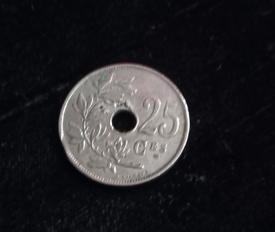 C50 - Moneda foarte veche - Belgia - 25 centimes - 1921 foto
