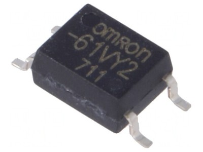 Releu Semiconductor SPST-NO SMT 60VAC 500mA foto