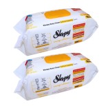 Set 2x Servetele umede Multisuprafete Sleepy, 100 buc, Herbal Soap Additive