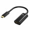 Adaptor Choetech H04 USB-C Tata la HDMI Mama 4K Negru