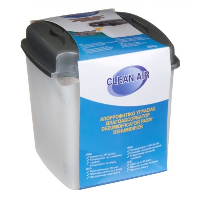 Dezumidificator, Clean Air, 350g, Durată 60 Zile, Alb-Gri foto