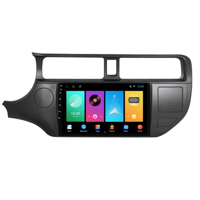 Navigatie dedicata cu Android Kia Rio III 2011 - 2014, 1GB RAM, Radio GPS Dual