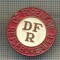 Y 947 INSIGNA- ,,DFR&quot; -DE FORENEDE REJSEBUREAUER -DANEMARCA -PENTRU COLECTIONARI