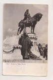 RF200 - Carte Postala - Cluj. Statuia lui Matei Corvin, circulata 1959