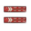 Set 2 Lampi Auto LED Spate, Universale, pentru Remorca, Camion si Trailer, 24V, 5 Functii Semnalizare dinamica, Pozitie, STOP, 46x13cm