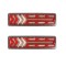 Set 2 Lampi Auto LED Spate, Universale, pentru Remorca, Camion si Trailer, 24V, 5 Functii Semnalizare dinamica, Pozitie, STOP, 46x13cm