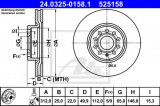 Disc frana AUDI A3 Sportback (8PA) (2004 - 2013) ATE 24.0325-0158.1