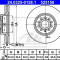 Disc frana VW GOLF V (1K1) (2003 - 2009) ATE 24.0325-0158.1