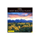 National Geographic: Most Beautiful Places 2024 Wall Calendar