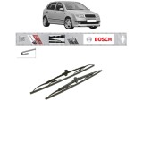 Cumpara ieftin Set 2 stergatoare SKODA FABIA I (6Y2) din 1999-2008, Tip Clasic Standard, Bosch Twin