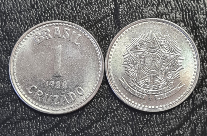 Brazilia 1 cruzado 1988