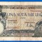 (14) BANCNOTA ROMANIA - 100.000 LEI 1946 (28 MAI 1946), FILIGRAN ORIZONTAL