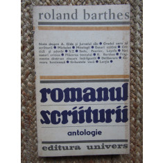 ROMANUL SCRIITURII - ROLAND BARTHES