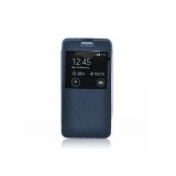 Husa Flip Carte S-View Etui Sam Galaxy S4 i9500 Blue, Cu clapeta, Piele Ecologica