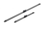 Stergator parbriz Bosch Aerotwin 3397014261, cauciuc+grafit, tip plat, lungime 650/700mm, auto, negru