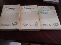 JOHN GALSWORTHY - FORSYTE SAGA, vol.1,2,3 ,1969 foto