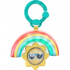 Bright Starts Rainbow jucărie suspendabilă contrastantă cu melodie 3 m+ 1 buc