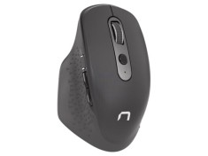 Mouse wireless negru NATEC, USB A, optic, 6 butoane, rază 10m
