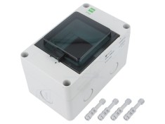 Carcasă aparatură modulară IP65, 4 module
