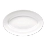 Platou pentru peste Bormioli Grangusto, opal, alb, 35 x 27 cm