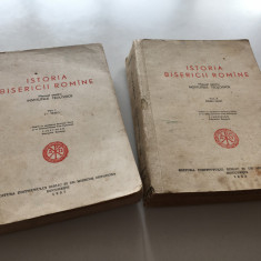 ISTORIA BISERICII ROMINE PT. INSTITUTELE TEOLOGICE 2 VOL. BUCURESTI 1957/-58