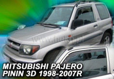 Paravanturi Geam Auto auto Mitsubishi Pajero Pinin, 3 usi, an fabr 2000- ( Marca Heko - set FATA ) foto