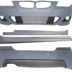 Kit Exterior Compatibil Cu Bmw Seria 5 E60 2007-2010 M-Technik Design Cu Pdc 18 CM CBBME60MTPDC18