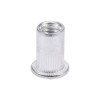 Set 20 Piulite Nituibile M5 Aluminiu Yato YT-36453 (d=6.9mm, L=12mm) - Profesionale, Garantie 24 Luni