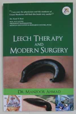 LEECH THERAPY AND MODERN SURGERY by Dr. MANZOOR AHMAD , 2021 foto