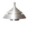 REDUCERE! Lampă suspendată din aluminiu de Hans Agne Jakobsson, Suedia, anii &#039;60