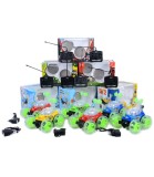 Masinuta Nebuna cu Telecomanda, Lumini, Muzica, Reincarcabila, Plastic Non-Toxic, Peste 3 ani, 6 Variante
