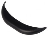 Capac de protecție ABS negru, set 10 bucăți, KRADEX