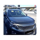Deflector Capota Auto Lumi LUXURY pentru Peugeot 3008 II (2016-2023) - Negru Lucios, Acril Rezistent