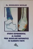 STUDIU EXPERIMENTAL AL GLEZNEI PRIN MODELARE MATEMATICA CU ELEMENTE FINITE-GOGULESCU NICOLAE