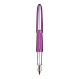 Stilou DIPLOMAT Aero, cu penita M, aurita 14kt. - violet