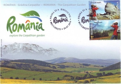 2010 Romania, FDC Gradina Carpatilor LP 1873, plic prima zi foto