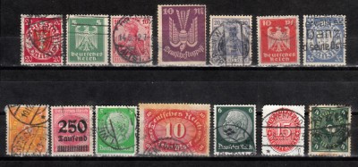 A7 T4 34 - Timbre foarte vechi - Germania foto