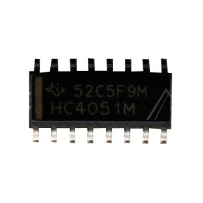 74HC CMOS,SMD,74HC4051,SOIC16 74HC4051D NXP foto