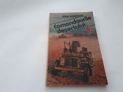 JEAN BOURDIER - COMANDOURILE DESERTULUI RF3/4 foto