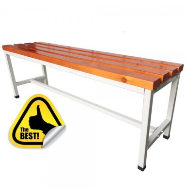 Banca vestiar Premium L1200 montata, 1200x300x400 mm (LxlxH), PLUS foto