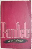 Cumpara ieftin Pamflete - N.D. Cocea - Roman Beletristica - Carte anticariat stare buna