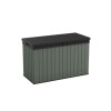 Depozitare de grădină Darwin cu separator 662L verde