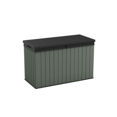 Depozitare de grădină Darwin cu separator 662L verde foto