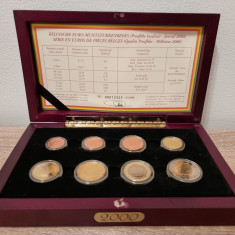 Set monetarie euro Belgia 2000 (PROOF)