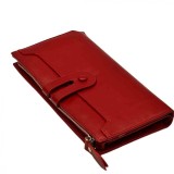 Portofel Dama Piele Naturala Elegant Chic - Gri, Negru, Rosu - Portofele Damă Mici si Mari, Diverse Modele
