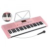 Orga McGrey LK-6120-MIC roz clape luminate