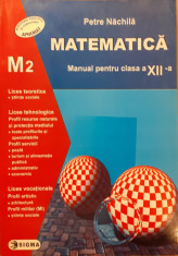 Matematica Manual pentru clasa a XII-a foto