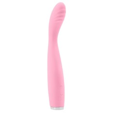Vibrator Slim Lillie G-Spot Silicon Roz 19 cm